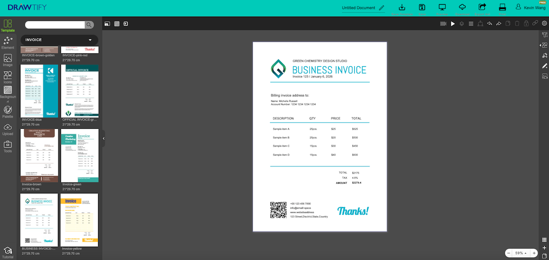 make invoices