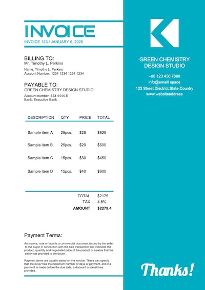 free invoice maker Free invoice maker 7 This is a sample of Drawtify's online free invoice maker.
