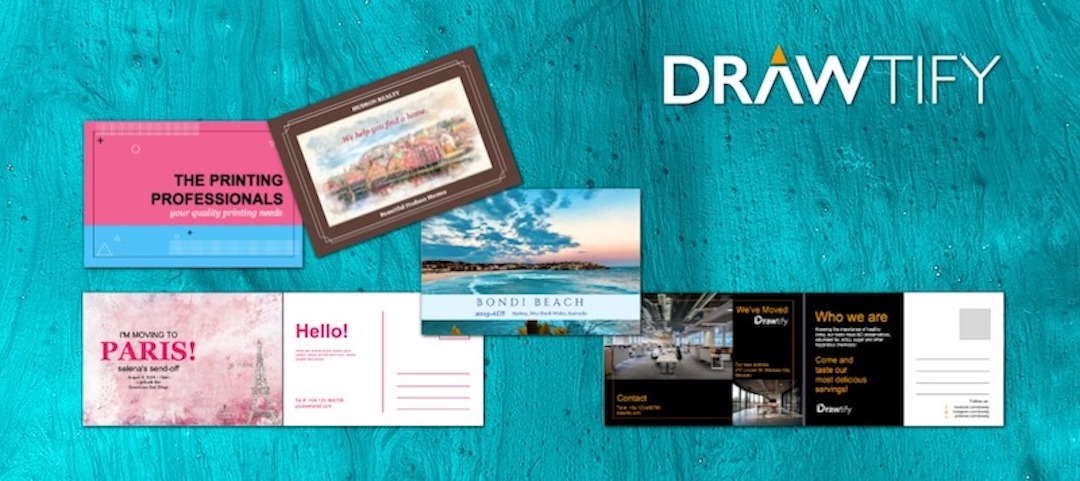 How to make a postcard with Drawtify?