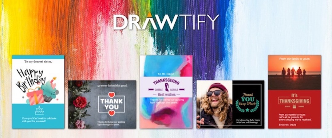 How to make greeting cards with Drawtify？