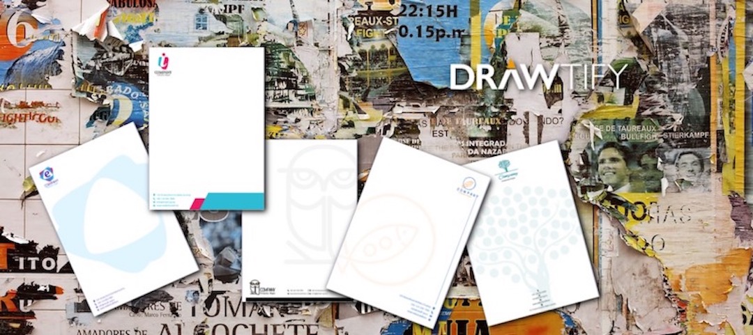 How to make letter papers with Drawtify to best business image？