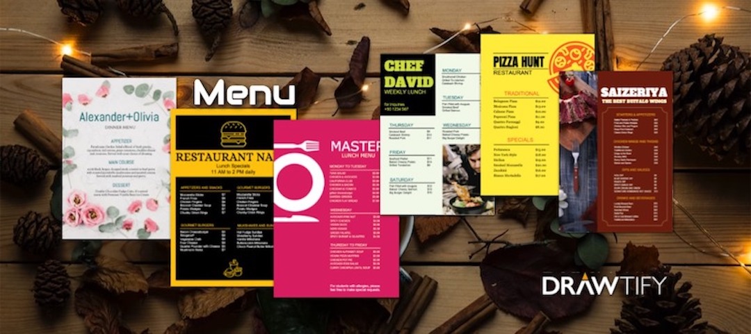 How to create a menu with Drawtify to powerful marketing？