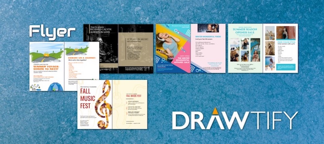 How to create a flyer with Drawtify to powerful marketing？