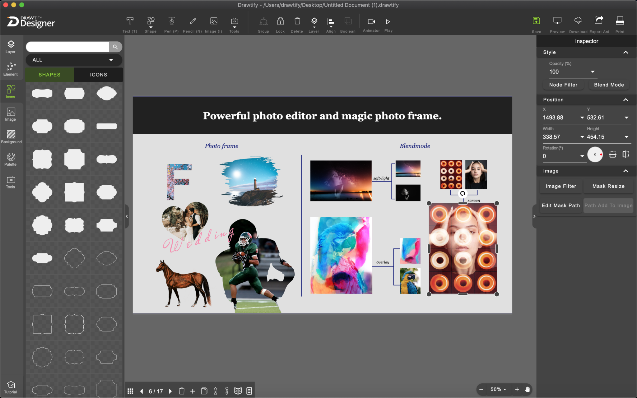 Powerful graphic design App For Mac & Windows & Web｜Drawtify