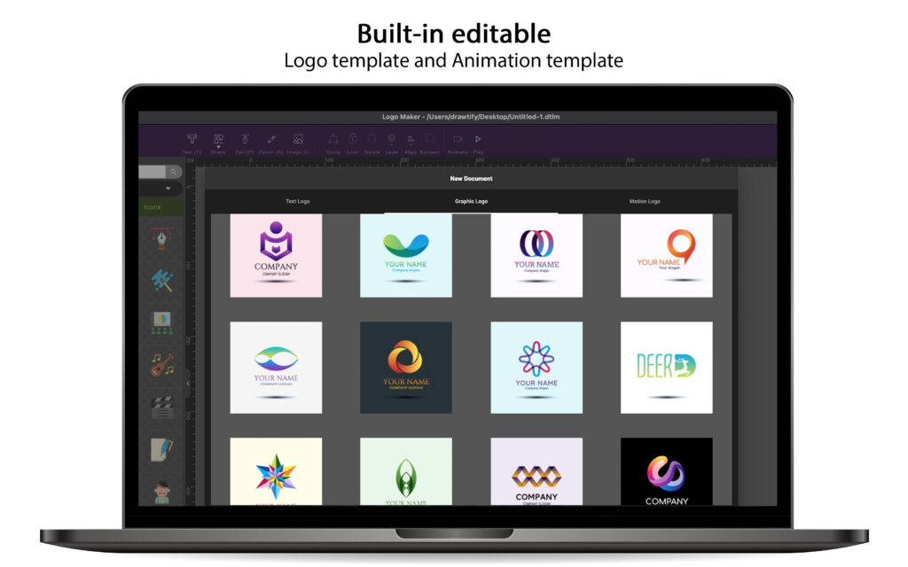 Drawtify Logo Maker & Animation Template