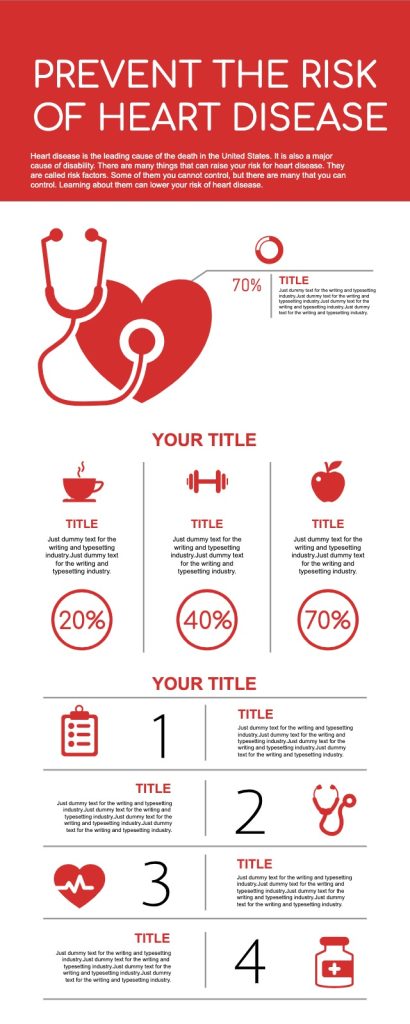 Health infographic template ideas