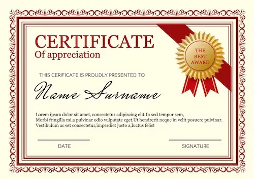 Free Certificate Maker Online Certificate Design Template Drawtify
